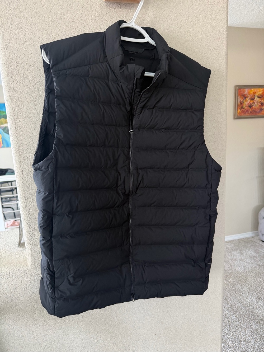 lululemon athletica Men's Black Quilted Down Vest
